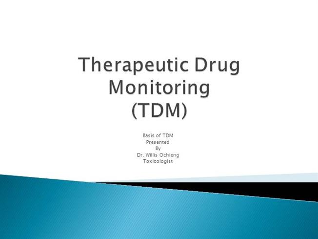 therapeutic drug monitoring guidelines